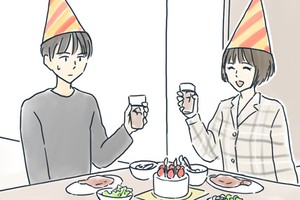 大みそかに付き合う二人